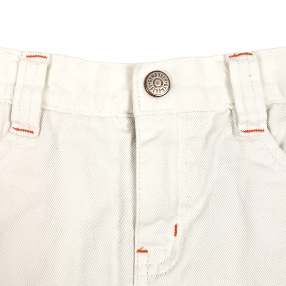 GYMBOREE Girl's Fun in the Sun White Denim Jean Embroidered Skirt Size 12 - Picture 4 of 11